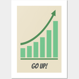 Statistics-Go up! Posters and Art